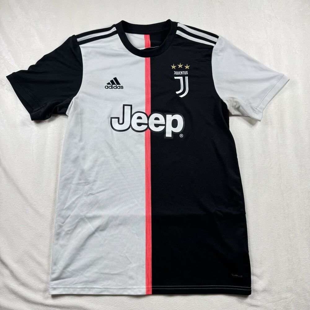 Adidas Juventus Home Jersey 2019-20 Ronaldo #7 Soccer Futbol DW5455 Size Medium